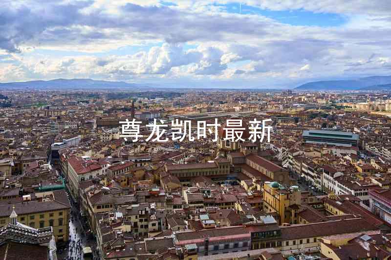 尊龙凯时最新